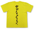 「宇宙人ではありません。」Tシャツ