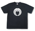 家紋Tシャツ「下がり藤」（半袖）【送料無料】