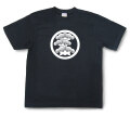 家紋Tシャツ「丸に左寄り三階松」（半袖）【送料無料】