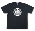 家紋Tシャツ「丸に揚羽蝶」（半袖）【送料無料】