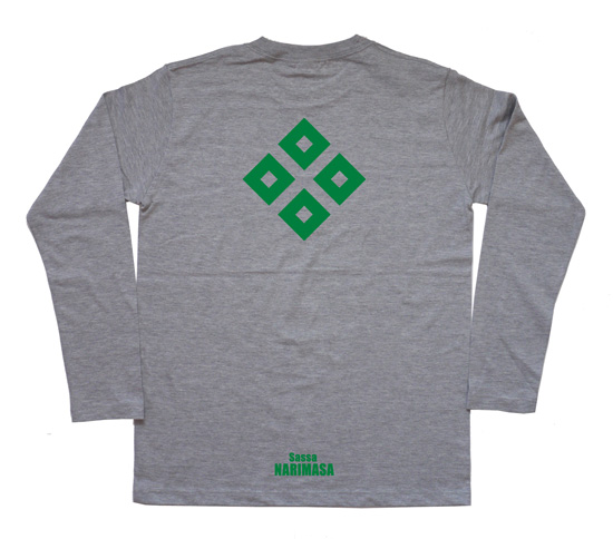 戦国武将家紋Tシャツ（長袖）「佐々成政」