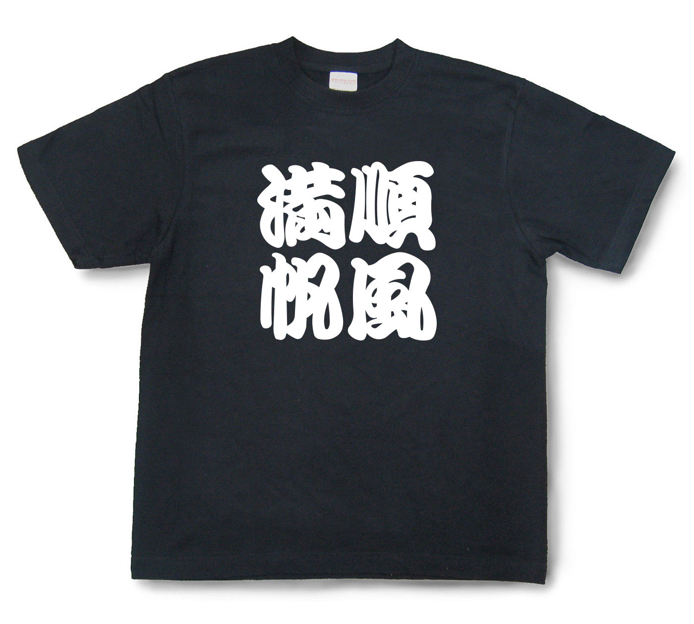四字熟語Tシャツ『順風満帆』（半袖）【送料無料】
