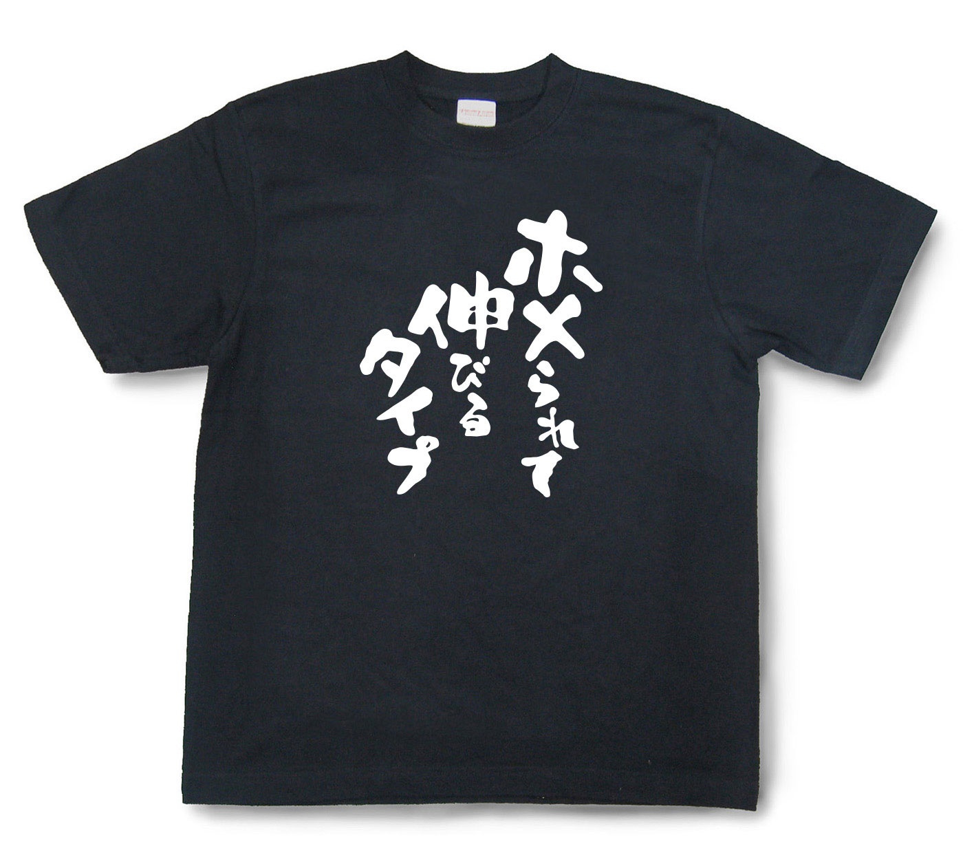 おもしろtシャツ『ホメられて伸びるタイプ』（半袖）【送料無料】
