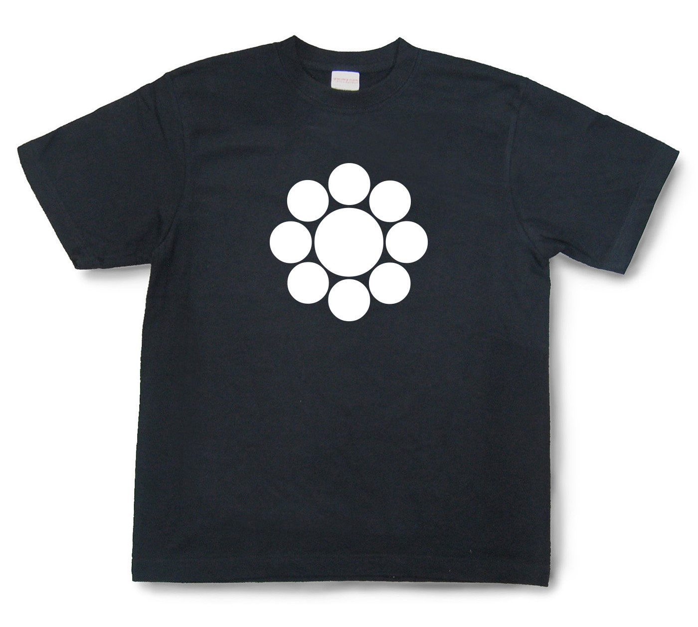 家紋Tシャツ「九曜」（半袖）【送料無料】