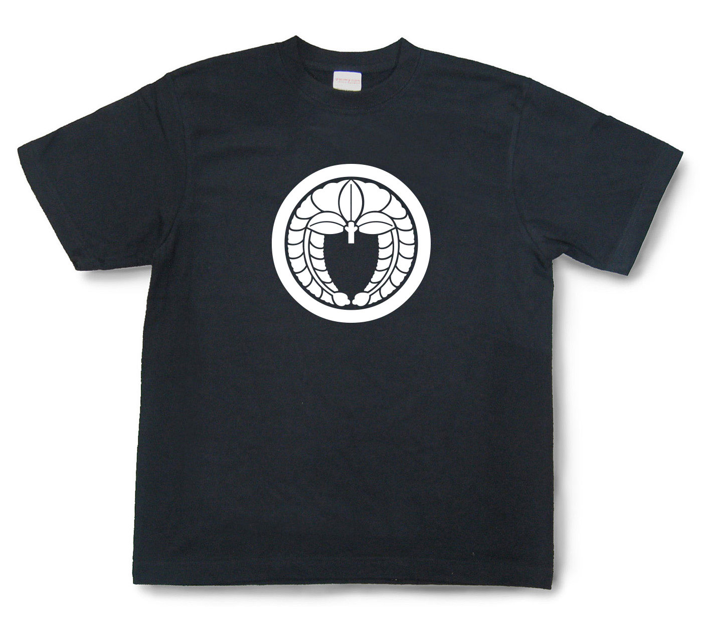 家紋Tシャツ「丸に下がり藤」（半袖）【送料無料】