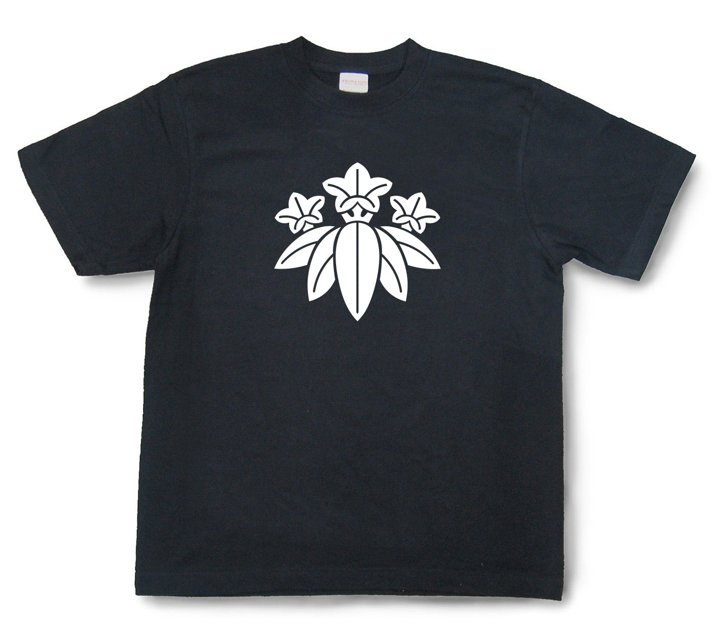 家紋Tシャツ「笹竜胆」（半袖）【送料無料】