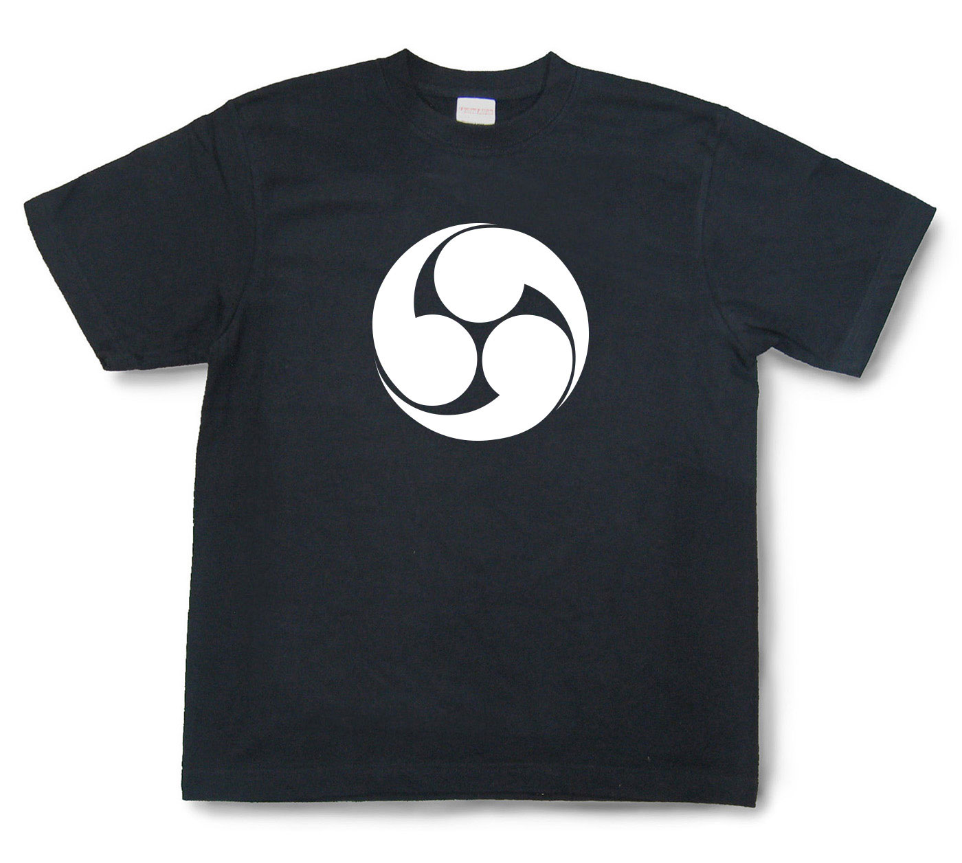 家紋Tシャツ「右三つ巴」（半袖）【送料無料】