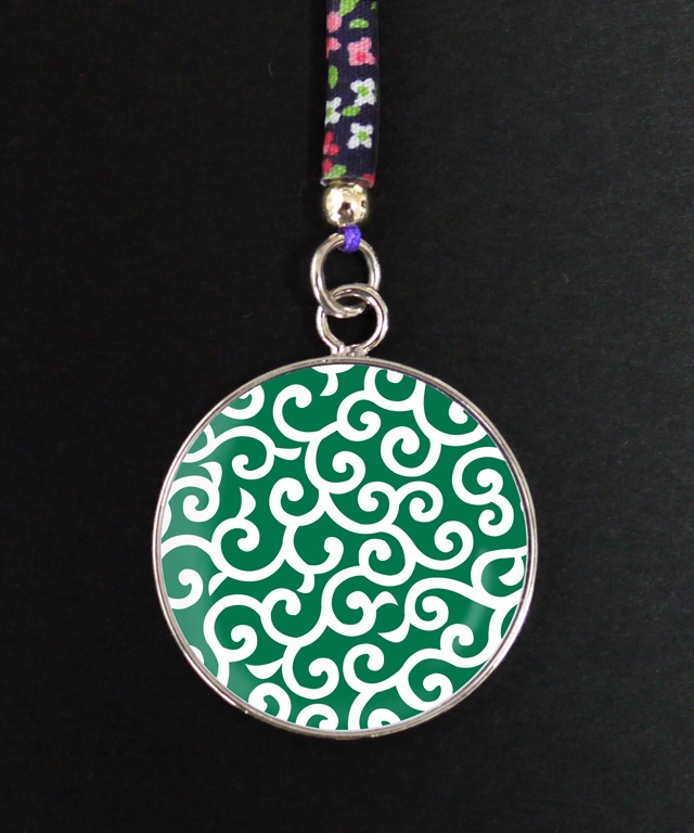 和柄ストラップ・キーホルダー「唐草」