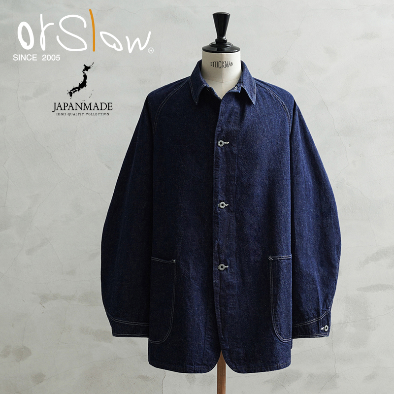 orSlow オアスロウ 01-6142 1940’S TYPE WWII COVERALL ラグラン カバーオール ルーズフィット 日本製【キャンペーン対象外】【T】