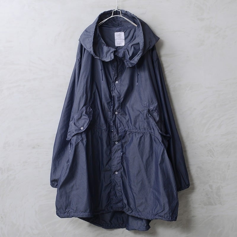 実物 新品 デッドストック 米軍 スノーカモ モッズコート NAVY染め リジェクト（ほつれあり）【01264】【T】【キャンペーン対象外】