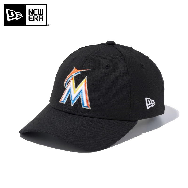 ★只今10％OFF★【メーカー取次】NEW ERA ニューエラ 9FORTY マイアミ・マーリンズ ブラック 11308512 キャップ【Sx】【T】