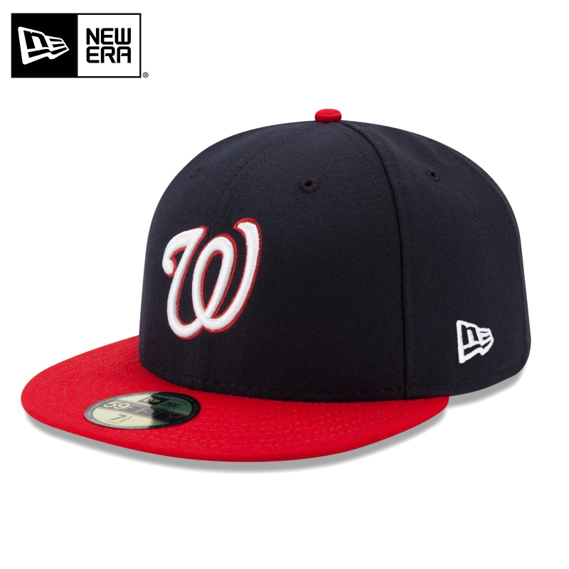 ★只今10％OFF★【メーカー取次】NEW ERA ニューエラ 59FIFTY MLB On-Field ワシントン・ナショナルズ ネイビーXレッド キャップ 14524837【T】