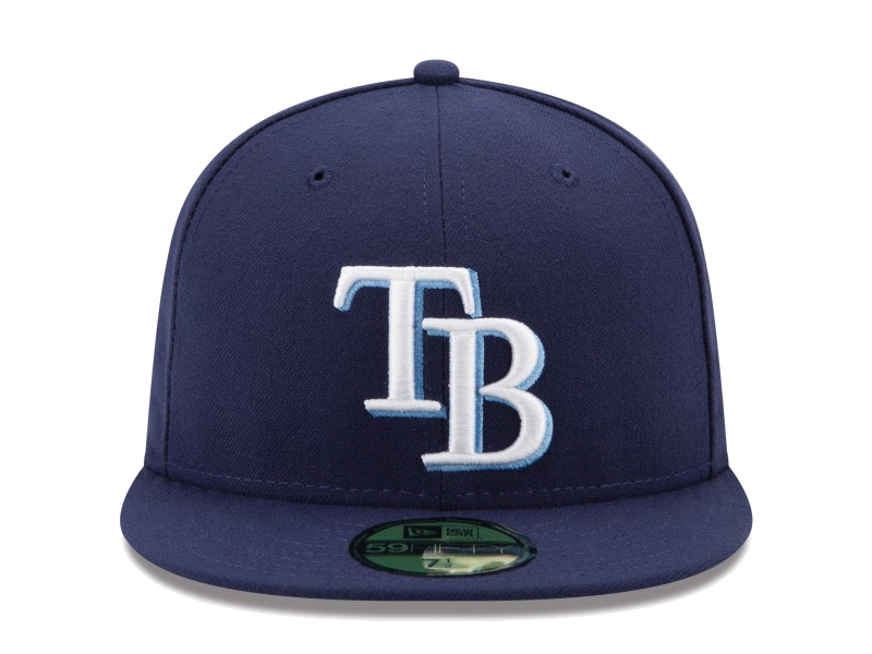 タンパベイ・レイズ★ニューエラ★59FIFTY キャップ LIGHT NAVY 59FIFTY 【メーカー取次】NEW ERA ニューエラ MLB On-Field