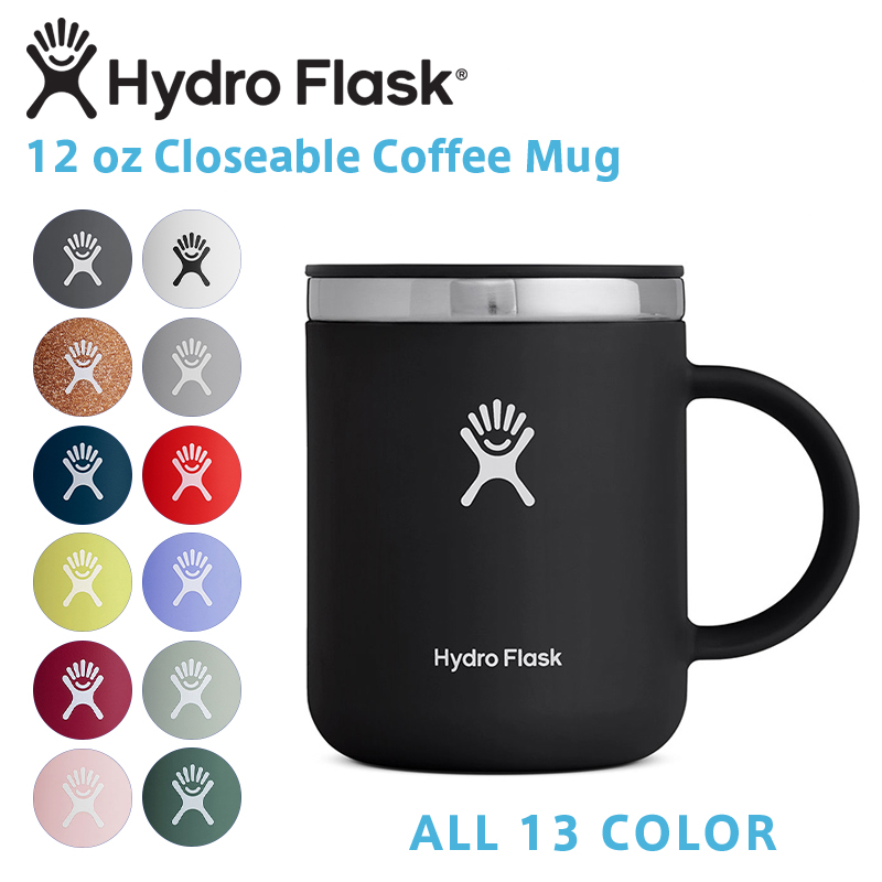 ★カートで割引対象品★ポイント2倍！HydroFlask ハイドロフラスク 5089331 コーヒー 12oz クローズブル コーヒー マグ【Sx】【T】