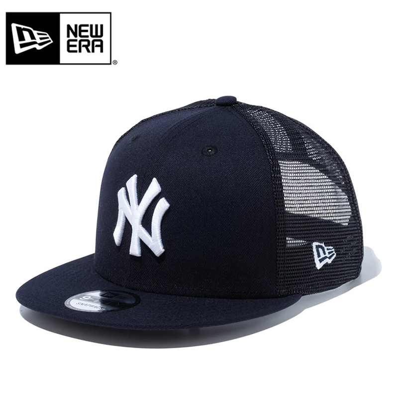★只今10％OFF★【メーカー取次】NEW ERA ニューエラ 14524906 9FIFTY トラッカー ニューヨーク・ヤンキース ネイビー × ホワイト キャップ【キャンペーン対象外】【T】