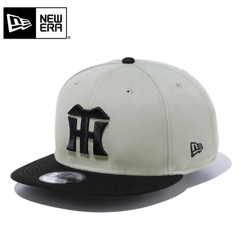 ★只今10％OFF★【メーカー取次】NEW ERA ニューエラ 14524938 9FIFTY 阪神タイガース グレー ブラックバイザー キャップ【キャンペーン対象外】【T】