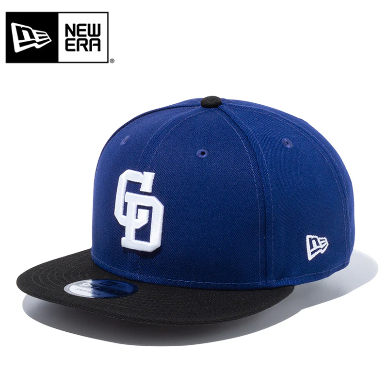 ★只今10％OFF★【メーカー取次】NEW ERA ニューエラ 14524940 9FIFTY 中日ドラゴンズ ダークロイヤル ブラックバイザー キャップ【キャンペーン対象外】【T】