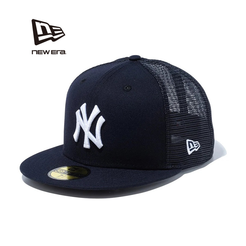 【メーカー取次】NEW ERA ニューエラ 14525151 59FIFTY トラッカー ニューヨーク・ヤンキース ネイビー×ホワイト キャップ【キャンペーン対象外】【R】