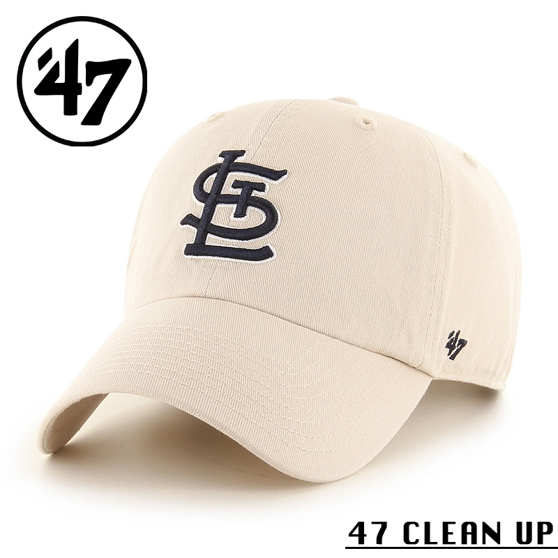 ★カートで割引対象品★【メーカー取次】’47 Brand フォーティーセブン・ブランド 14751247 47 CLEAN UP ノーループラベル セントルイス・カージナルス ボーン【Sx】【R】