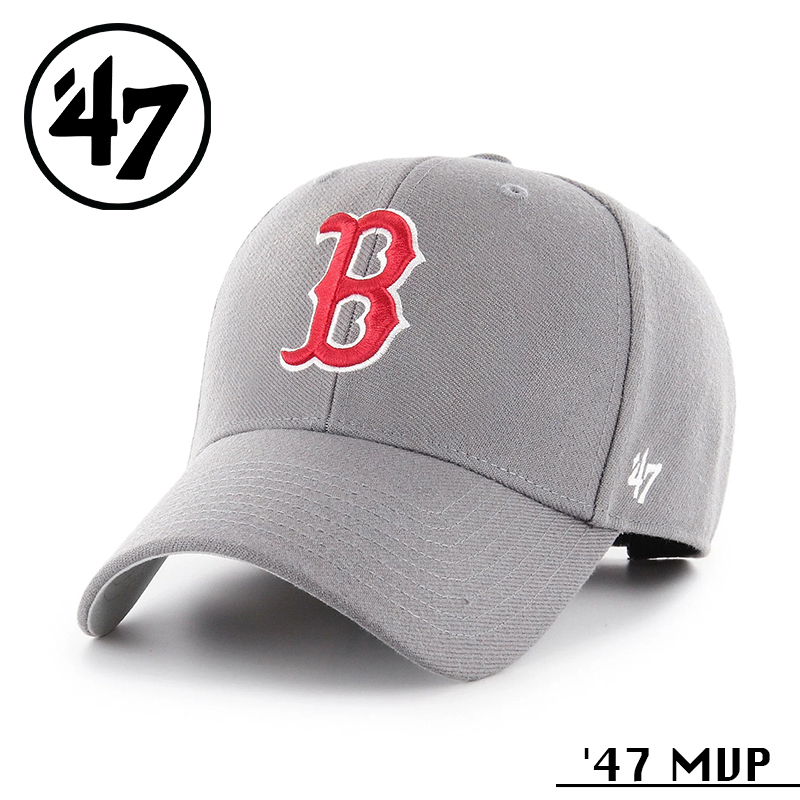 ★カートで割引対象品★【メーカー取次】’47 Brand フォーティーセブン・ブランド 14751334 47 MVP ボストン・レッドソックス ダークグレー【Sx】【R】