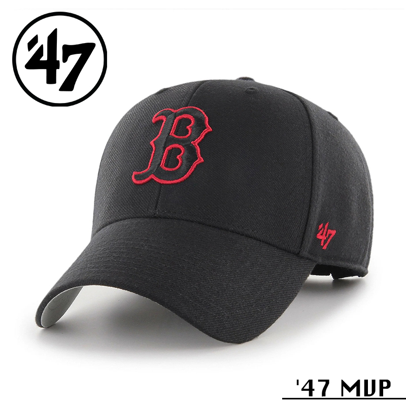 ★カートで割引対象品★【メーカー取次】’47 Brand フォーティーセブン・ブランド 14751335 47 MVP ボストン・レッドソックス ブラック【Sx】【R】