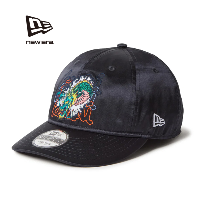 【即日出荷対応】NEW ERA ニューエラ 14858856 9THIRTY kansai yamamoto 龍 サテン ネイビー キャップ【キャンペーン対象外】【T】