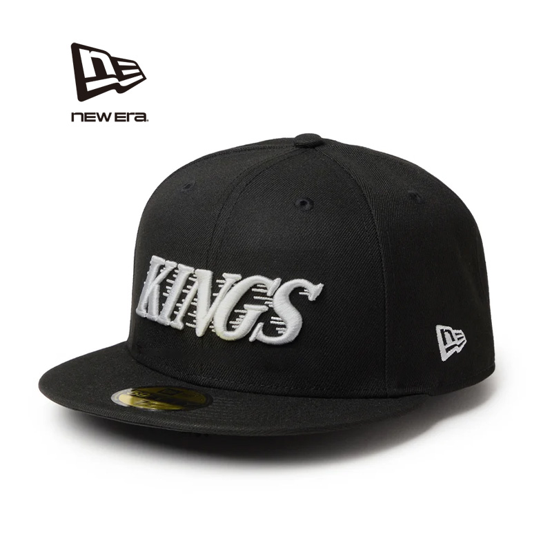 【メーカー取次】NEW ERA ニューエラ 14942685 59FIFTY ロサンゼルス・キングス Script ブラック/クラウド キャップ【キャンペーン対象外】【R】