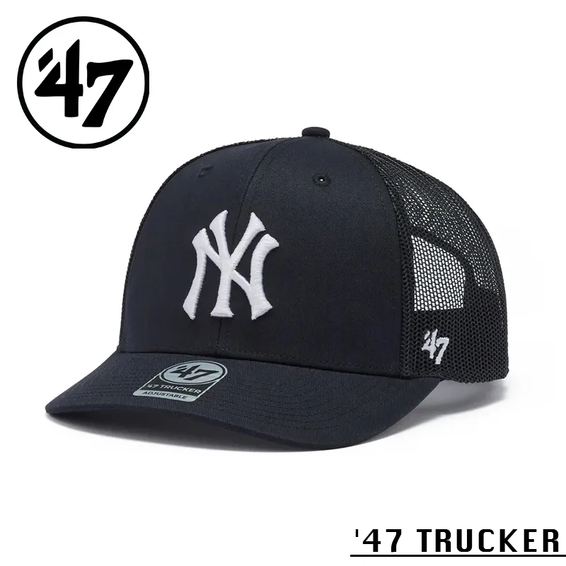 【メーカー取次】’47 Brand フォーティーセブン・ブランド 14943916 47 TRUCKER ニューヨーク・ヤンキース ネイビー【Sx】【R】