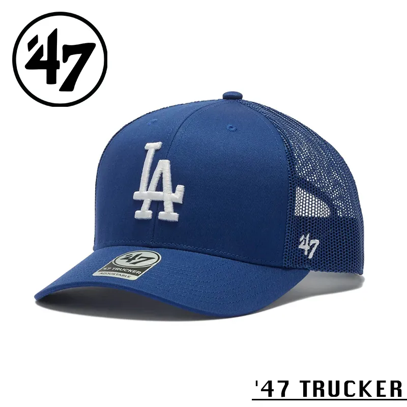 【メーカー取次】’47 Brand フォーティーセブン・ブランド 14943918 47 TRUCKER ロサンゼルス・ドジャース ロイヤル【Sx】【R】