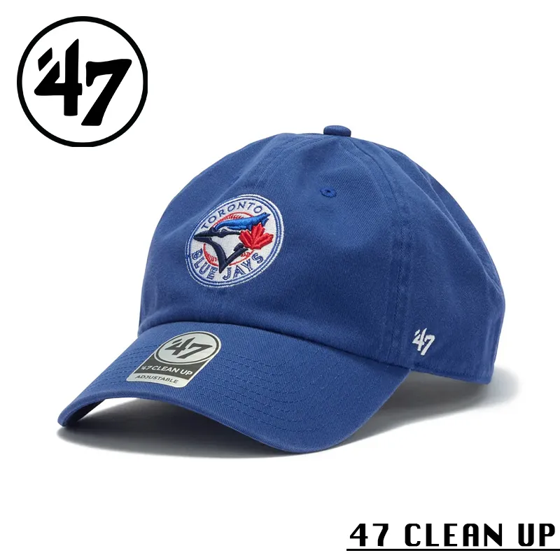 【メーカー取次】’47 Brand フォーティーセブン・ブランド 14943960 47 CLEAN UP トロント・ブルージェイズ ノーループラベル ロイヤル【Sx】【R】