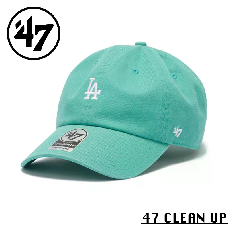 ★カートで割引対象品★【メーカー取次】’47 Brand フォーティーセブン・ブランド 14944074 ’47 CLEAN UP ロサンゼルス・ドジャース ベースランナー ラグーンブルー【Sx】【R】
