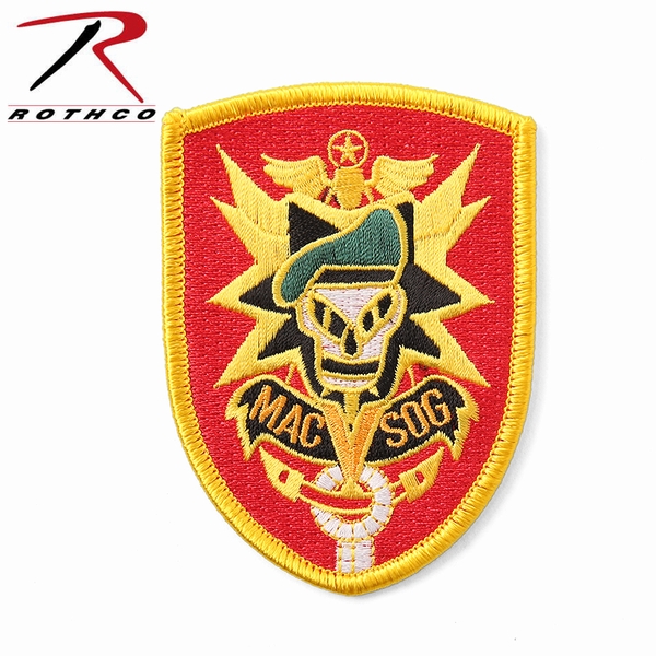★カートで割引対象品★【ネコポス便対応】ROTHCO ロスコ 1535 MAC VIET-SOG パッチ【T】