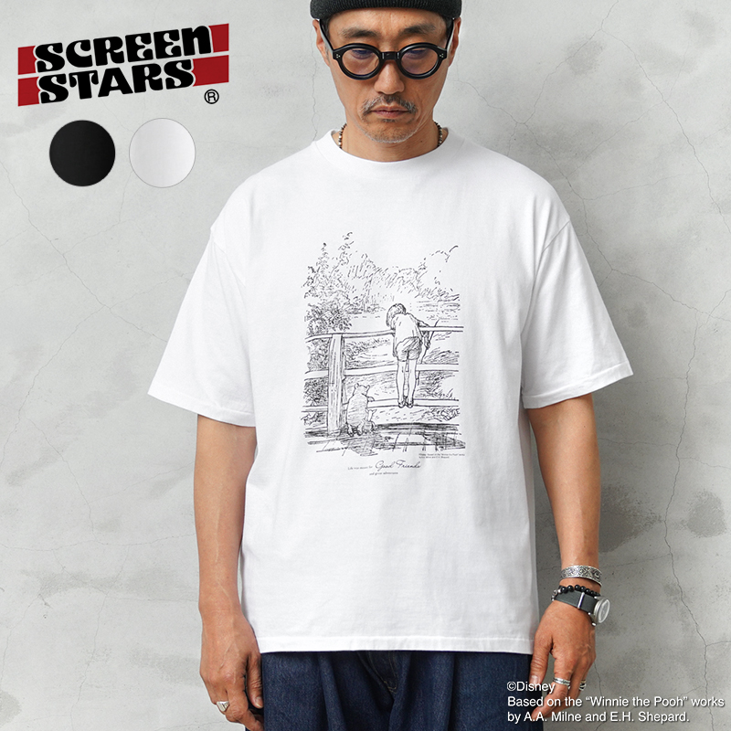 SCREEN STARS スクリーンスターズ 2622-SSBTWP2 Winnie the Pooh / プリントTシャツ【キャンペーン対象外】【T】