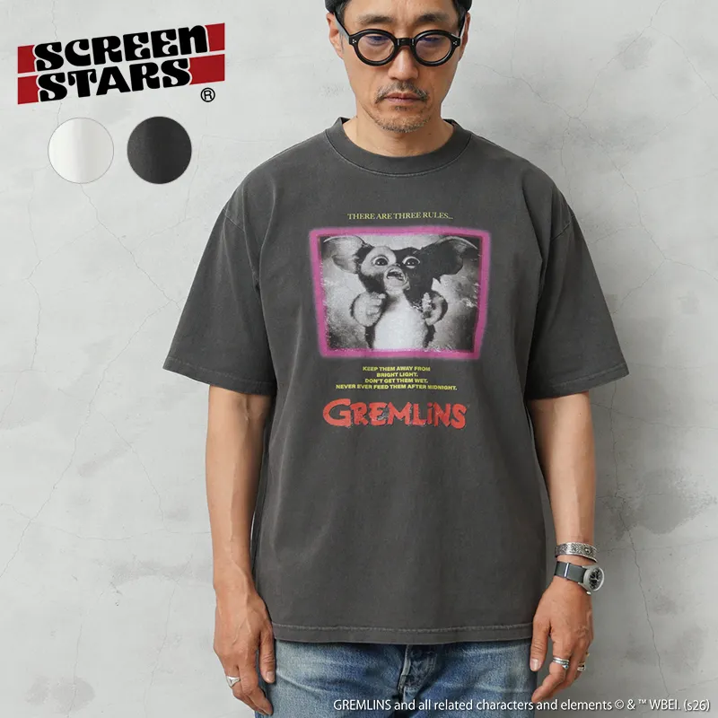 【即日出荷対応】SCREEN STARS スクリーンスターズ 2622-SSMVGM2 S/S クルーネック Tシャツ / GREMLiNS グレムリン / Bright light【キャンペーン対象外】【T】