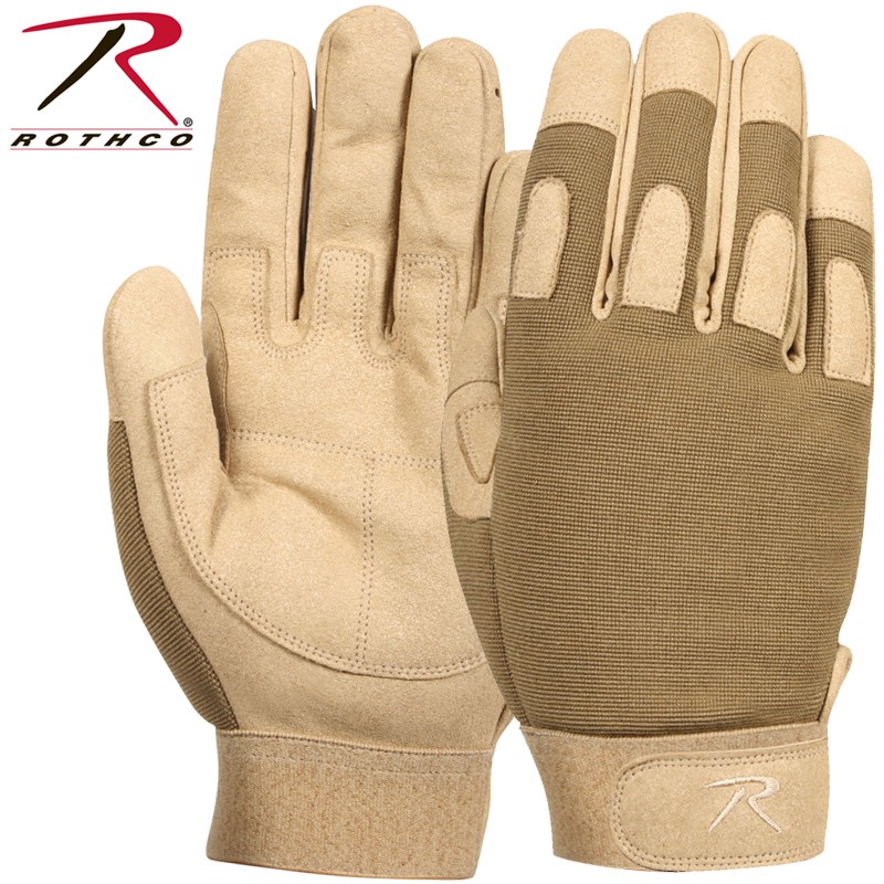 ★カートで割引対象品★ROTHCO ロスコ  ライトウェイト All Purpose Duty グローブ Coyote Brown【3421】【T】