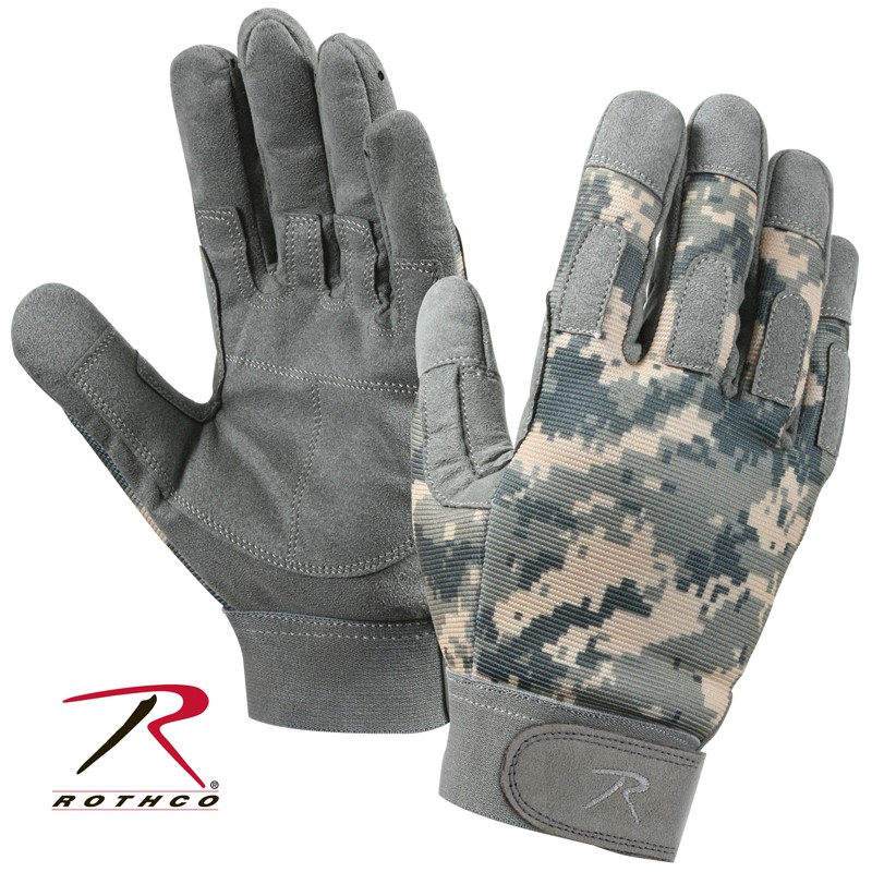 ★カートで割引対象品★ROTHCO ロスコ  ライトウェイト All Purpose Duty グローブ ACU【3456】【T】