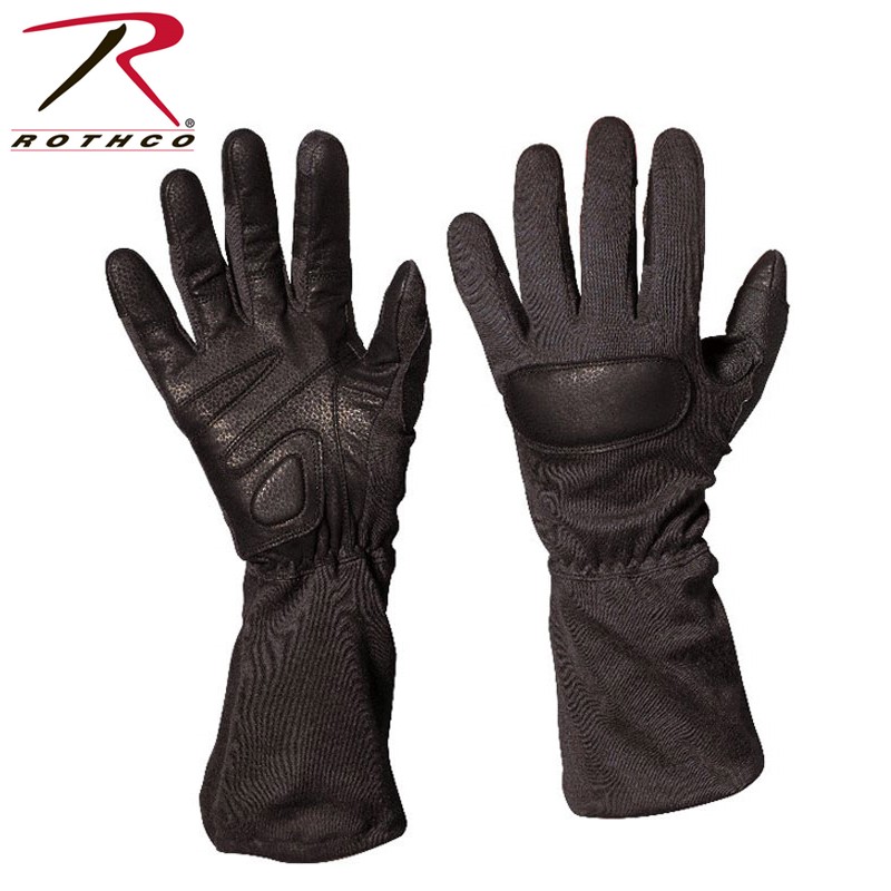 ★カートで割引対象品★ROTHCO ロスコ SPECIAL FORCES CUT RESISTANT タクティカルグローブ BLACK 【3461】【T】
