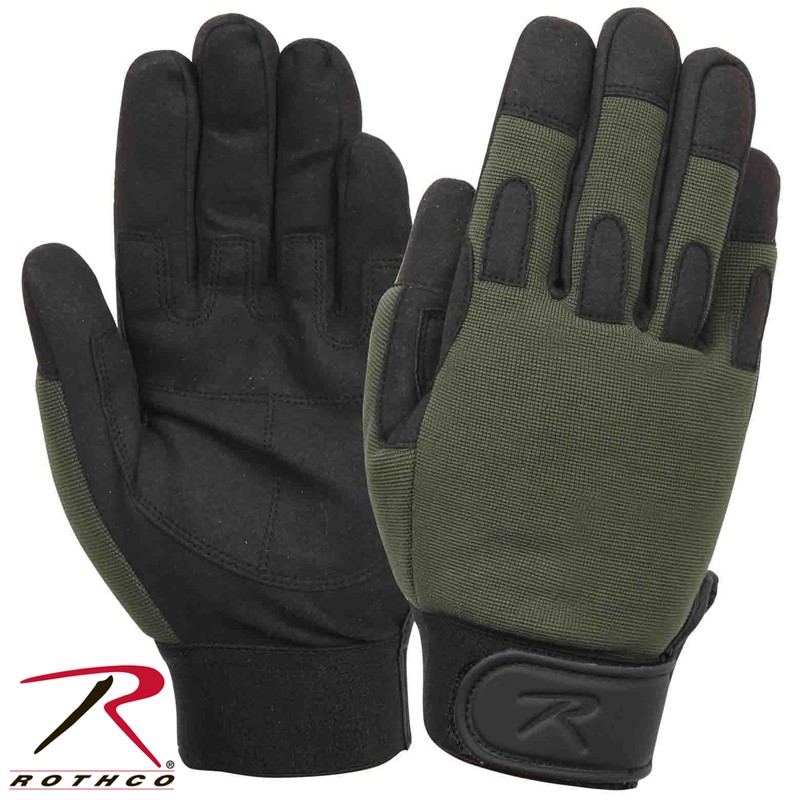 ★カートで割引対象品★ROTHCO ロスコ  ライトウェイト All Purpose Duty グローブ Olive Drab【4412】【T】