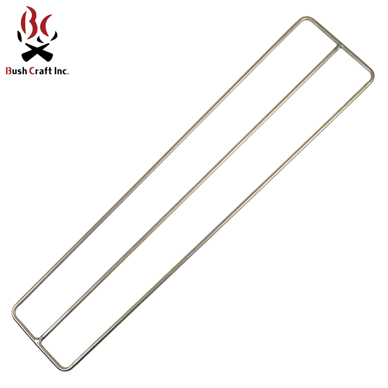 ★カートで割引対象品★Bush Craft Inc. ブッシュクラフト たき火（焚き火）ゴトク Lサイズ（純チタン中空パイプ） 【Sx】【T】