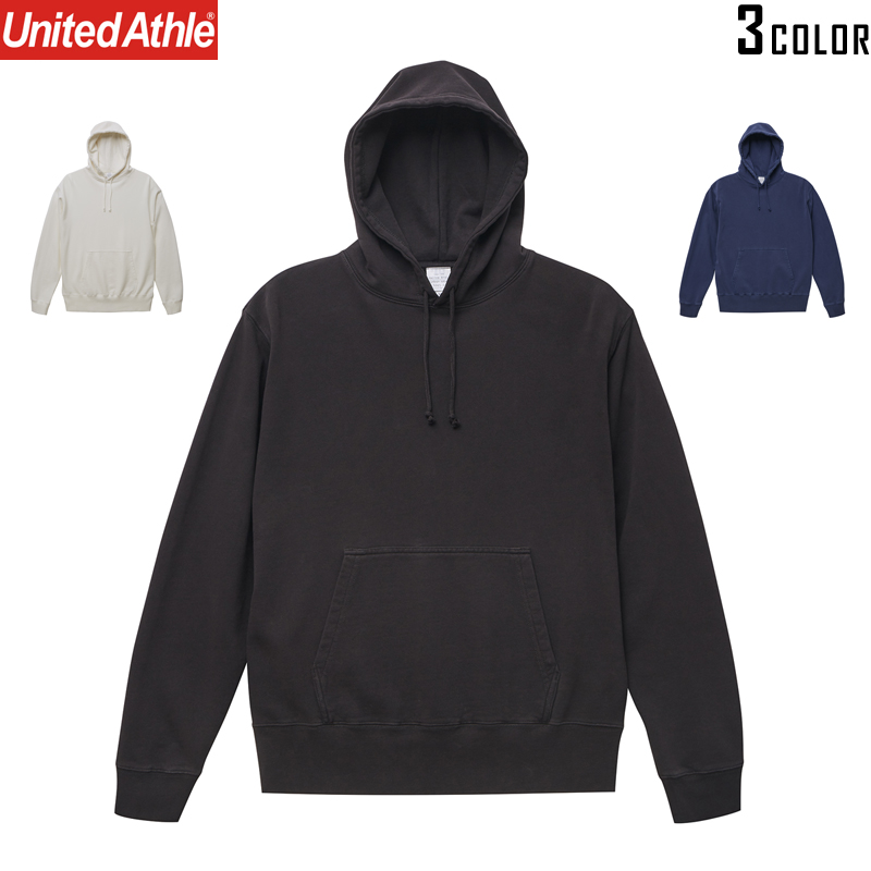 ☆セール☆【メーカー取次】 United Athle ユナイテッドアスレ 8.8オンス ピグメントダイ スウェット プルオーバー パーカ [5065]【T】