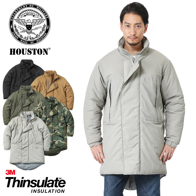 ★カートで割引対象品★HOUSTON ヒューストン 50832 米軍 PCU LEVEL7 TYPE-2 シェルジャケット（モンスターパーカー） タイトシルエット ミリタリージャケット【R】