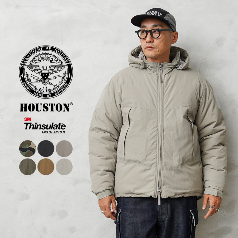 ★カートで割引対象品★HOUSTON ヒューストン 51412 PCU LEVEL7 TYPE-1 ジャケット THINSULATE【T】