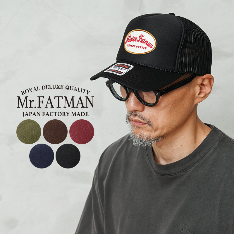 【即日出荷対応】Mr.FATMAN ミスターファットマン 5252007 MFM TEAM WAPPEN メッシュ キャップ【キャンペーン対象外】【T】