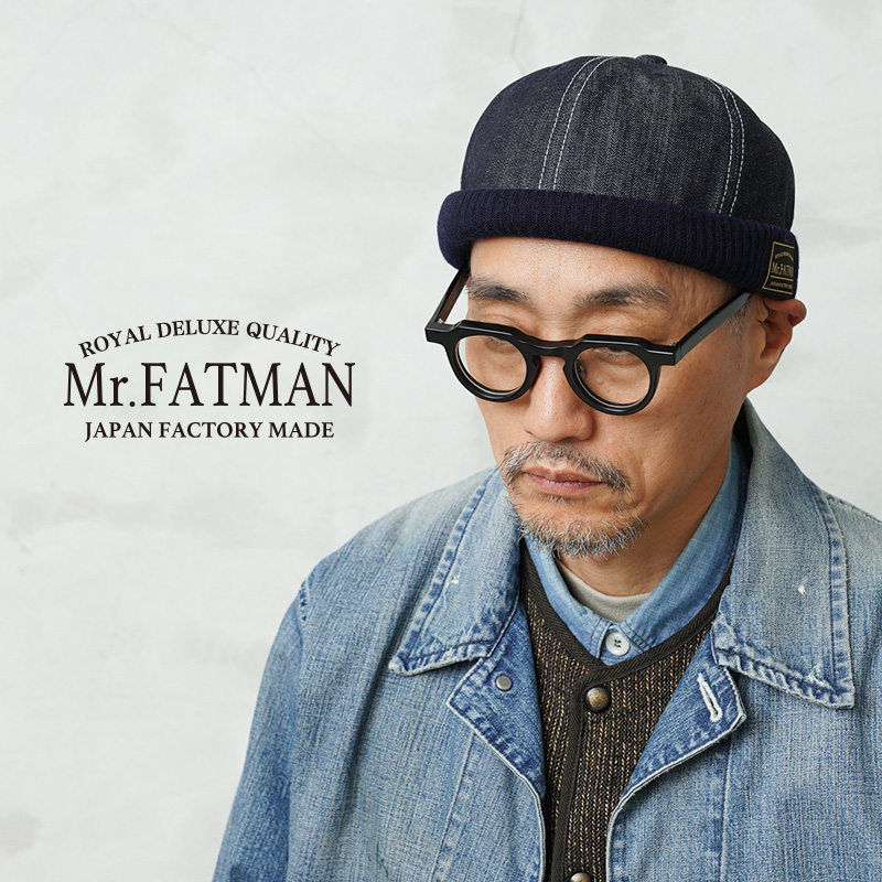 【即日出荷対応】Mr.FATMAN ミスターファットマン 5254003 DENIM FISHERMAN CAP デニム フィッシャーマン キャップ 日本製【キャンペーン対象外】【T】