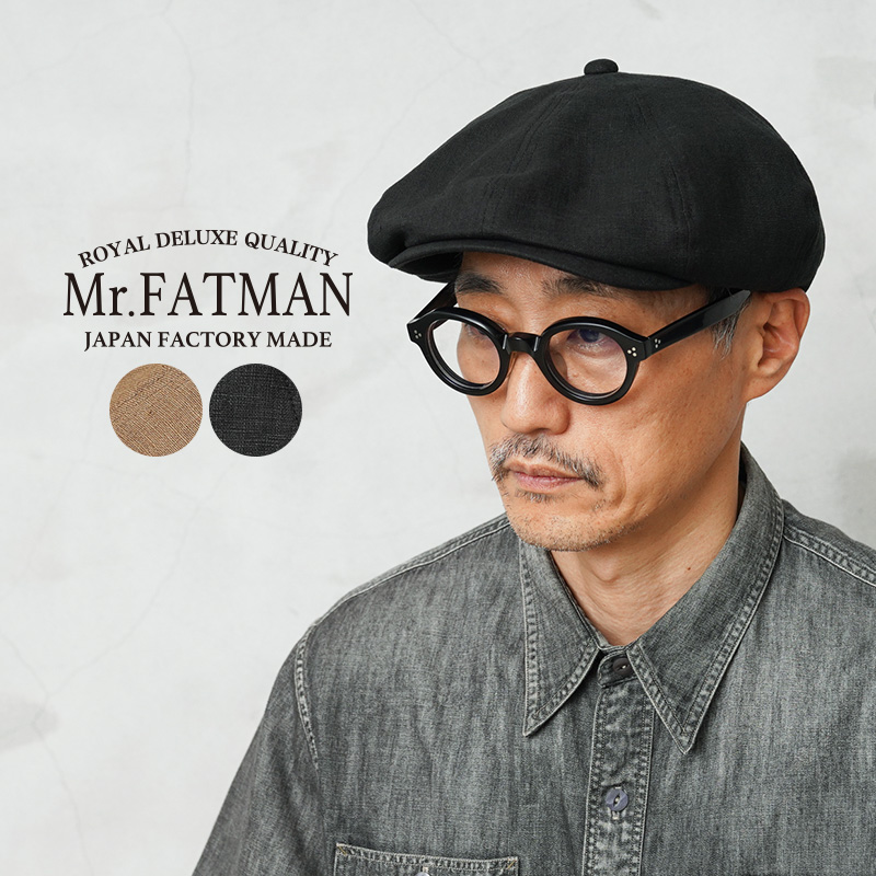 【即日出荷対応】Mr.FATMAN ミスターファットマン 5261011 LUCKY DAN FRENCH LINEN リネン キャスケット 日本製【キャンペーン対象外】【T】
