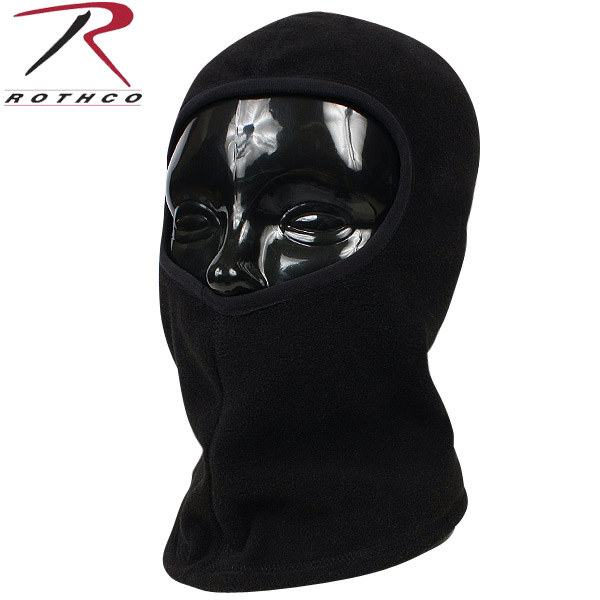 ★カートで割引対象品★ROTHCO ロスコ U.S. ARMY フリースバラクラバ　ブラック【T】