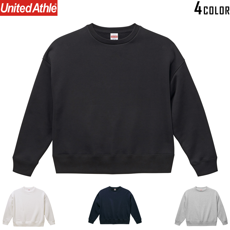 ★カートで割引対象品★【メーカー取次】 United Athle ユナイテッドアスレ 10.0オンス T/C ビッグシルエット クルーネック スウェット [5627]【T】