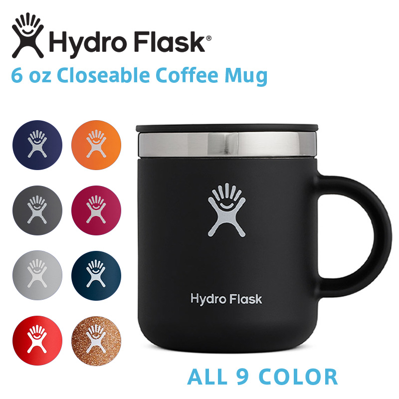 ★カートで割引対象品★ポイント2倍！HydroFlask ハイドロフラスク 5089330 コーヒー 6oz クローズブル コーヒー マグ【Sx】【T】
