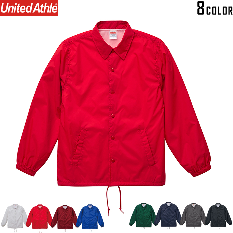 米軍放出品　海兵隊ナイロンコーチジャケット　赤　サイズL相当 米軍放出品 海兵隊ナイロンコーチジャケット 赤 サイズL相当 7059-01