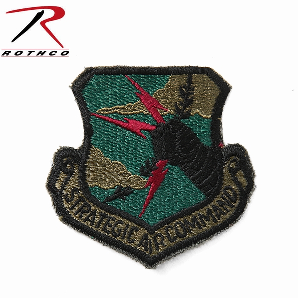 ★カートで割引対象品★【ネコポス便対応】ROTHCO ロスコ 72104 STRATEGIC AIR COMMAND/SUBDUED パッチ【T】